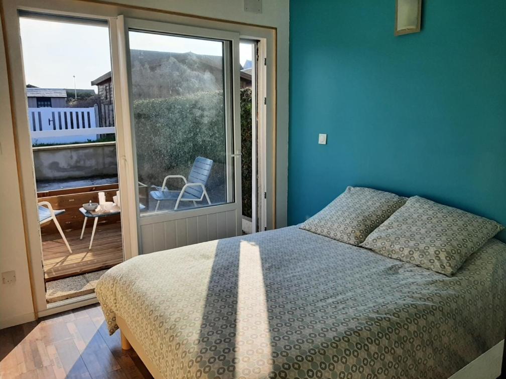 Les Heures Tranquilles - Vue Mer - 50M De La Plage Saint-Come-de-Fresne ภายนอก รูปภาพ